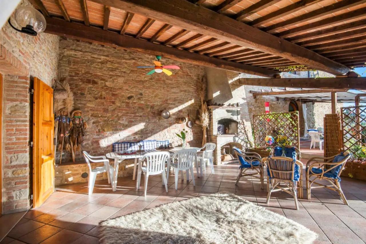 La Ripa - Appartamento Padronale San Gimignano Esterno foto
